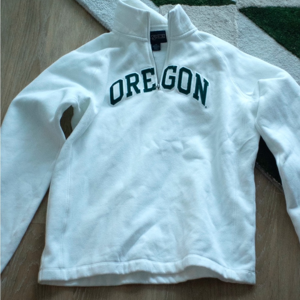 Jansport oregon ducks women quarter zip xxl